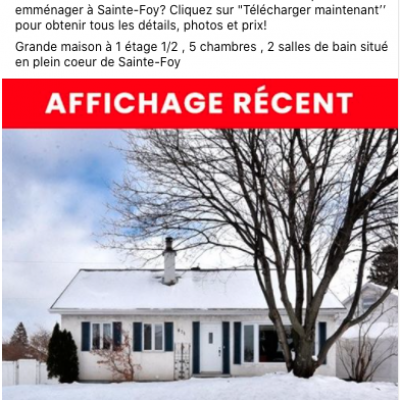 Leads courtier immobilier Québec